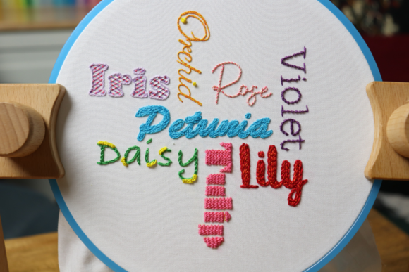 Download Creative Embroidery Lettering - Lettering Collection